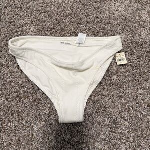 Aerie White Bikini Bottom